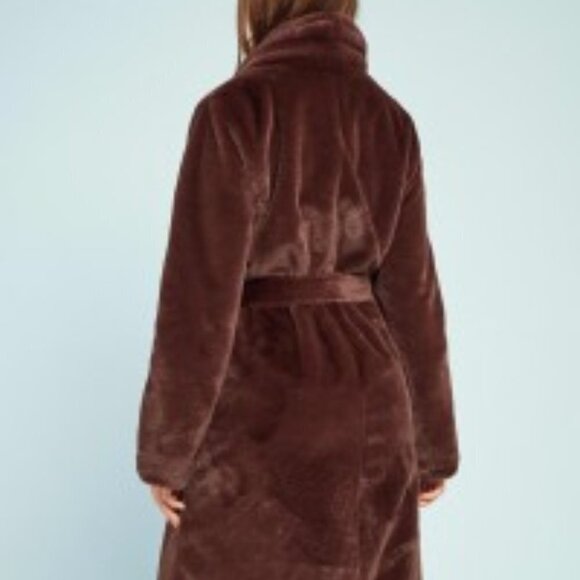 Reformation Hudson Coat in Chocolate size L NWT - Picture 3 of 8